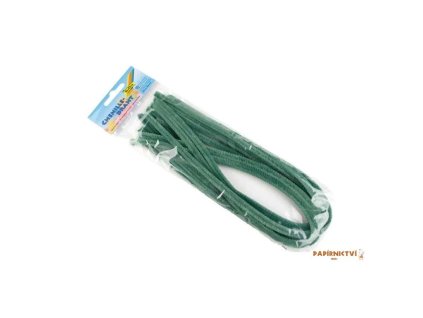 39131 plysovy drat 50cm 10ks 8mm zeleny