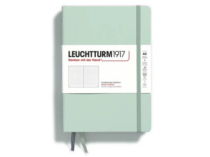 24003 zapisnk leuchtturm1917 a5 mint green