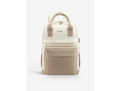 LOVEVOOK 1958 laptop backpack Khaki Beige