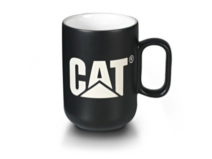CAT Hrnek – Černý, 300 ml, s Laserovým Gravírováním