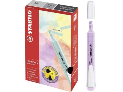 stabilo evidenziatore swing cool pastel lilla 275 155 8