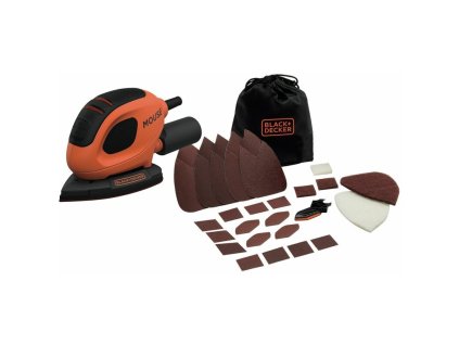 Detailní bruska Black+Decker BEW230BCA pro broušení