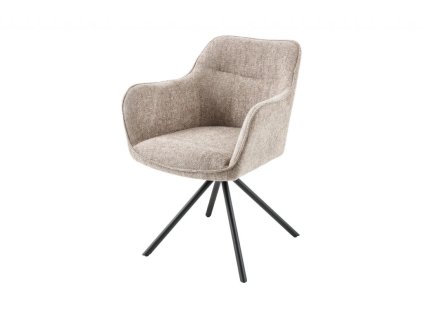 92270 6 designova otocna zidle verona ii s podruckami bezova