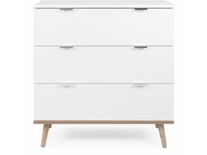 chest of drawers scandinavian white 79 8 x 40 x 86 5 cm (2)