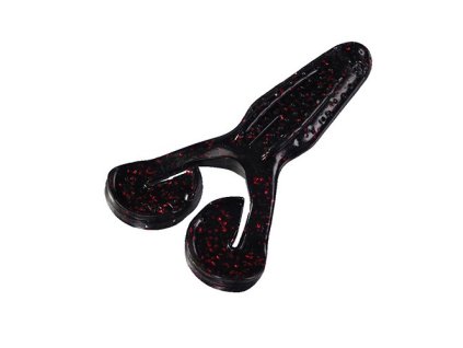 Měkká nástraha Strike King Rage Toad Black Neon 10 cm