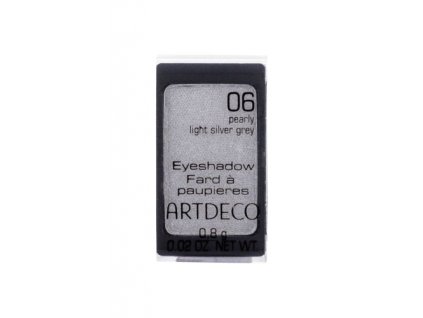 Perleťové oční stíny Artdeco 06 Pearly Light Silver Grey 0,8 g