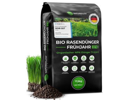 Natureflow organické hnojivo na trávník 17,5 kg