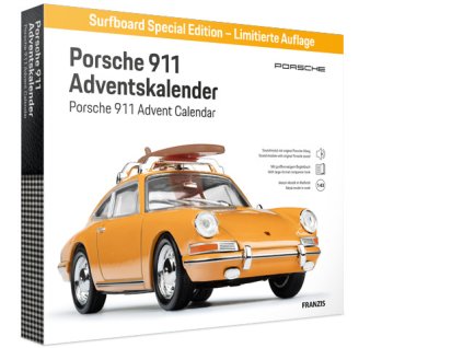 Franzis Adventní kalendář Porsche 911 Surfboard 1:43