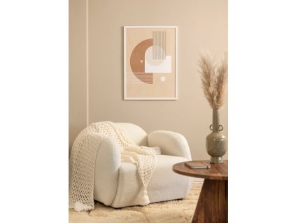 BGA Classic Rám s akrylovým sklem bílá 60x60 cm