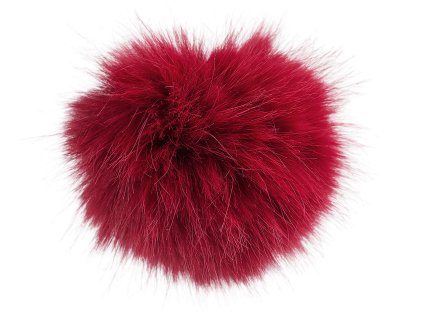 kozesinova bambule s poutkem o11 cm 1 ks 13 bordo