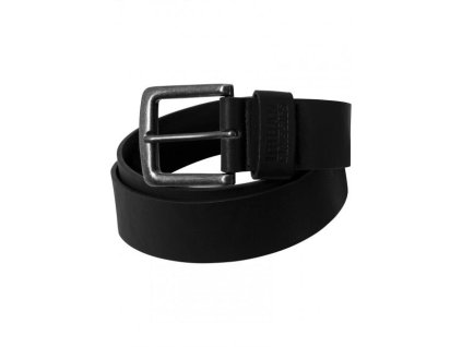 Urban Classics Opasek z imitace kůže černý M