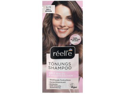 réell’e tónovací šampon 5.73 světle hnědá 14 ml