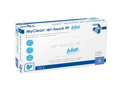 MAIMED MyClean ni touch blue PF Nitril