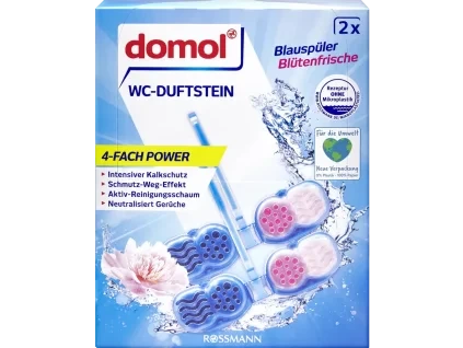 Domol WC čisticí blok modrý 2 × 48 g