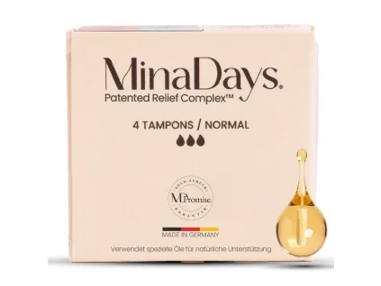 Minadays tampons 1 Normal 4Pack 1992585f 4c97 4e82 83a5 dc8ef314e796 600x