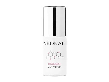 neonail 6v1 silk protein base hedvabna posilujici baze pro silne nehty
