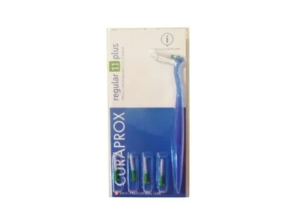 curaprox cps regular cps 11 con 5 scovolini supporto