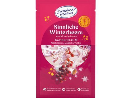 dresdner essenz sensual winter berry bubble bath 60 g