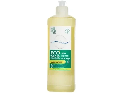 eko zasib dlya mittya posudu green max 500 ml 80085337580126