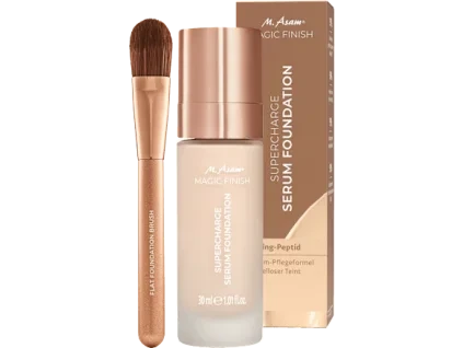 m asam geschenkset serum foundation supercharge 120 soft ivory