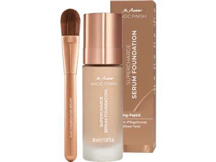 m asam geschenkset serum foundation supercharge 420 cool honey