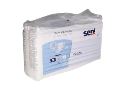 Seni Super Classic Medium absorpční plenkové kalhotky 75–110 cm 30 ks