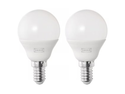 solhetta led bulb e14 470 lumen globe opal white 0988988 pe818303 s5