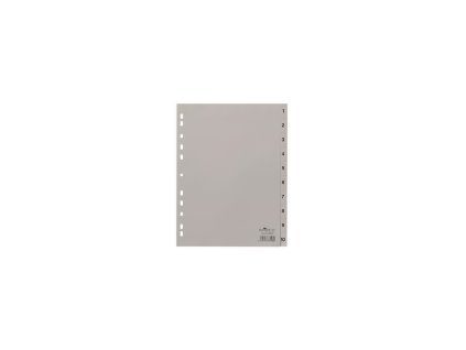 plastovy rozlisovac durable a4 sedy 1 10