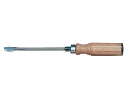 Wiha Dílenský plochý šroubovák s dřevěnou rukojetí 0.6x3.5x75 mm