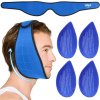 Hilph Chladící Obklad na Obličej pro Bolest Zubů Moudrosti a TMK – Modrý