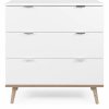 chest of drawers scandinavian white 79 8 x 40 x 86 5 cm (2)