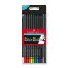 Faber Castell Pastelky Black Edition trojhranné 12 ks 3,3 mm