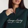 4ForestGreenQuarterZip Aisha