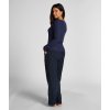 Hunkemöller Pyžamový top Henley M – modrý