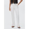 Mango Flared džíny s kapsami S – bílé