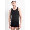 C&A Bezešvé nátělníky 3 ks – černé, vel. 3XL