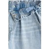 H&M Džíny Paper Bag Wide Leg – světle modré, vel. 122