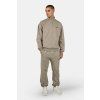 Pegador Logo Oversized Half Zip Bavlněný svetr Washed Flint Grey L