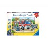 ravensburger puzzle policie a hasici 2x12 dilku