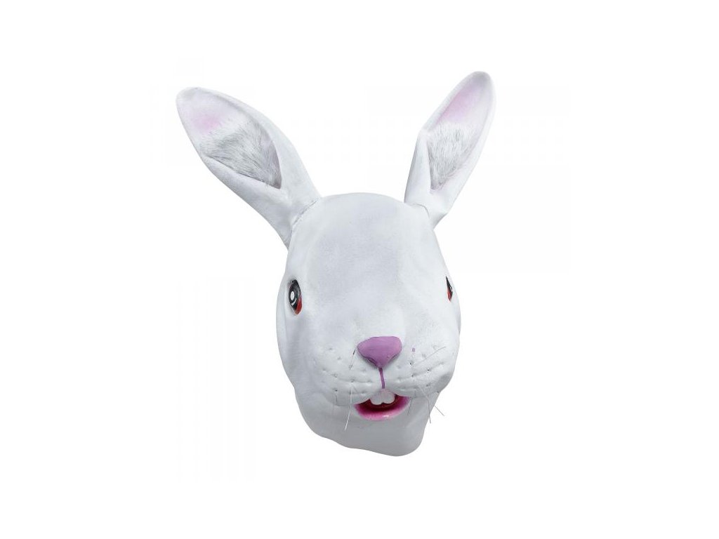 Maska Bílý králík - Alsen.cz