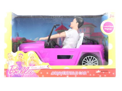 Auto pro panenky s panáčkem