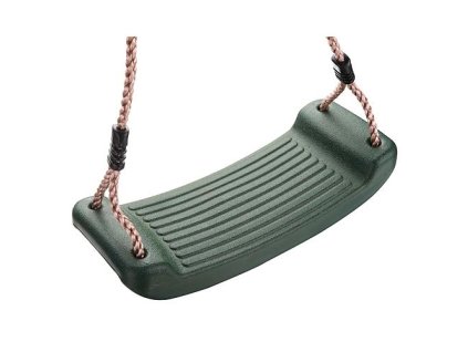 Houpačka plastový sedák 43x17x8,5cm 70kg ABELLA zelená