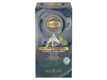 Černý čaj Lipton Earl Grey, 25x 1,8 g