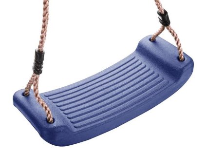 Houpačka plastový sedák 43x17x8,5cm 70kg ABELLA modrá