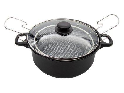 Hrnec fritovací nepřilnavý s poklicí ¤24cm MEYERHOFF