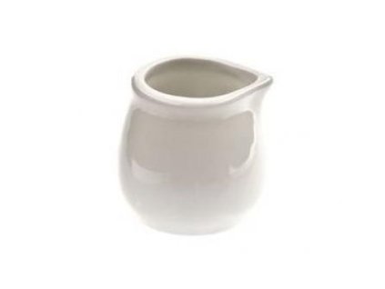 Mlékovka omáčník porcelán 20ml bílá JOSEFA MONA
