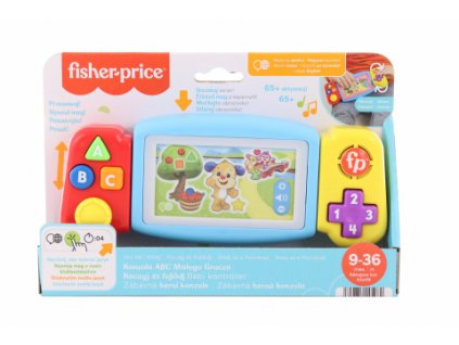 Fisher-price Zábavná herní konzole CZ/SK/EN/HU/PL HNN39 TV