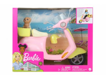 Barbie Skútr FRP56