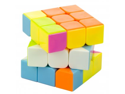 Puzzle hra Puzzle kostka 3x3 neon 5.65cm