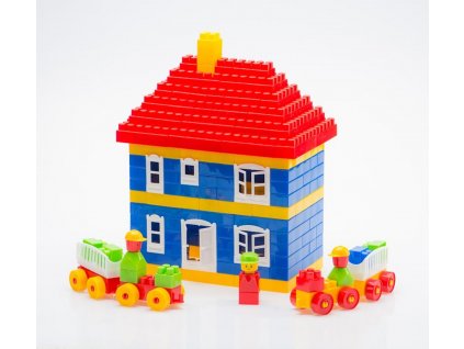 DIPLO 3D stavební plastové kostky pro děti 233el.